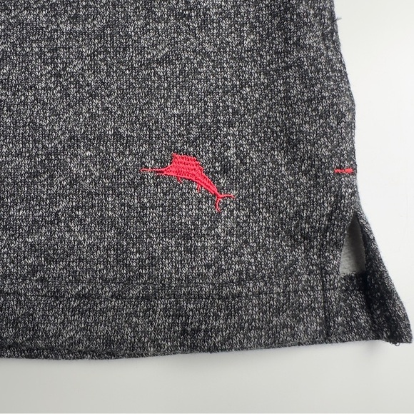 Tommy Bahama Mens Gray Heathered Long Sleeve Crew Neck Pullover Shirt NWT - Picture 7 of 12